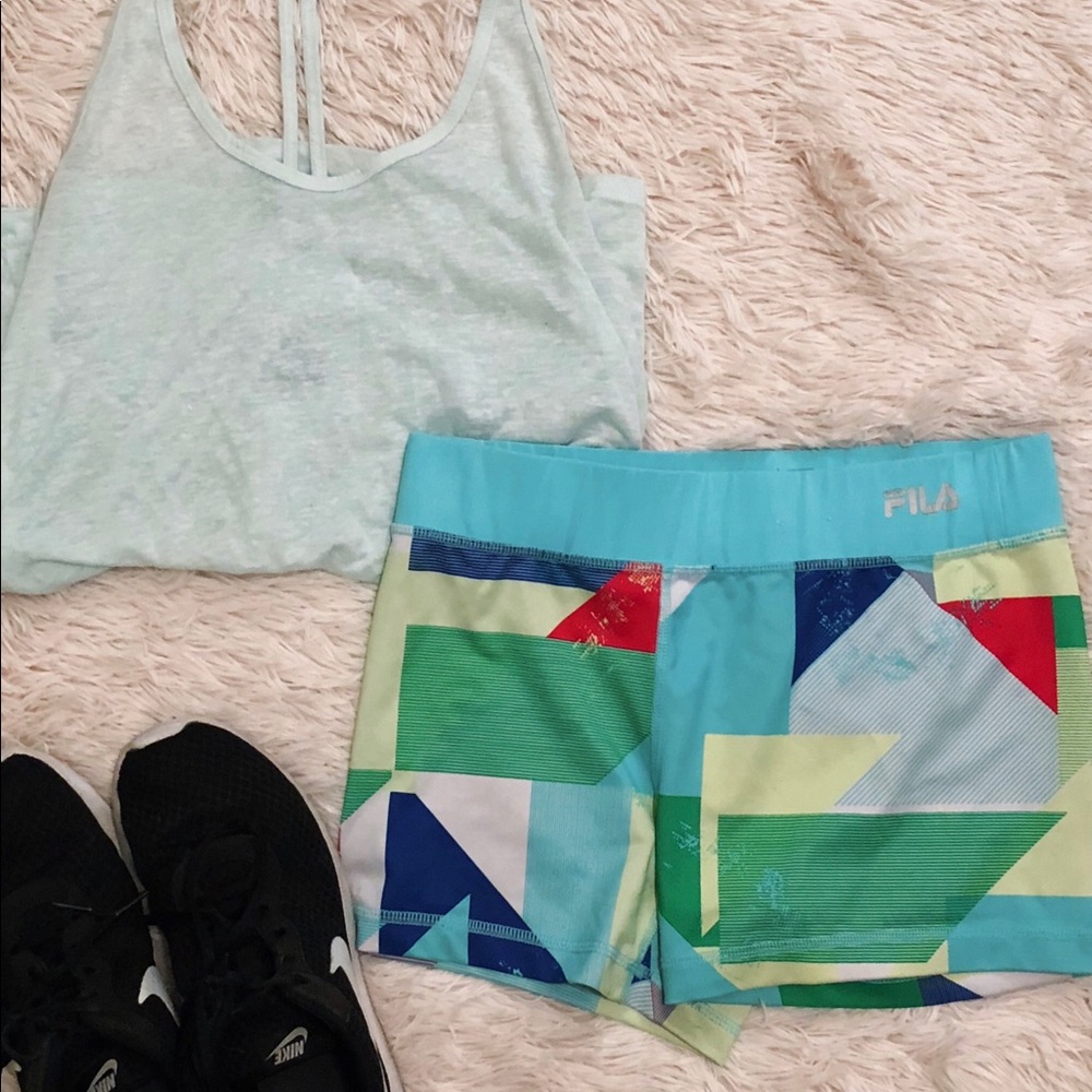 Fila colorblock spandex